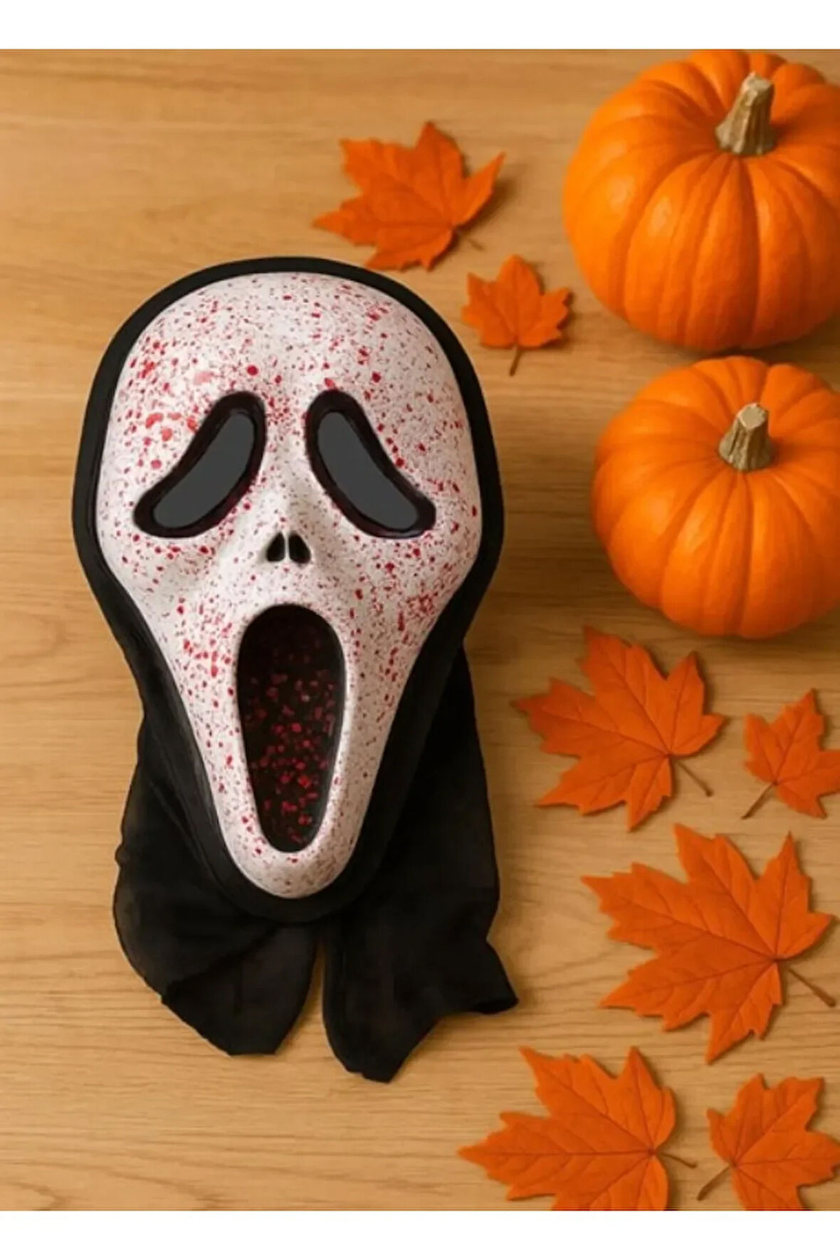KANLI ÇIĞLIK MASKESİ SCREAM MASK HALLOWEEN CADILAR BAYRAMI MASKESİ