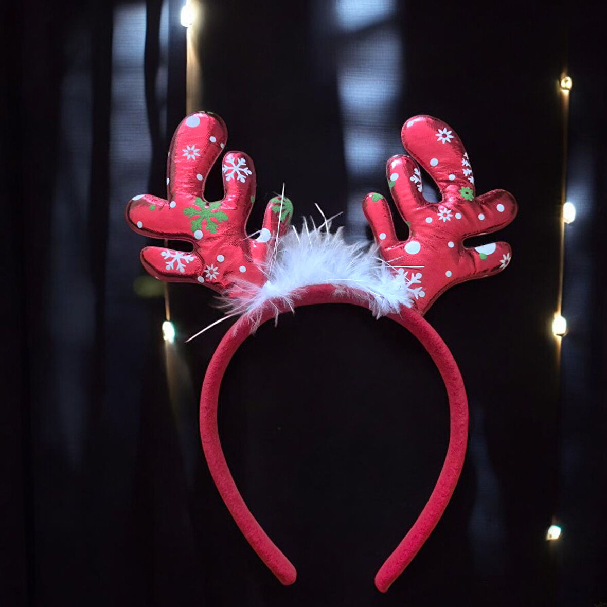 YILBAŞI BOYNUZLU MOTİFLİ TAÇ AST7523