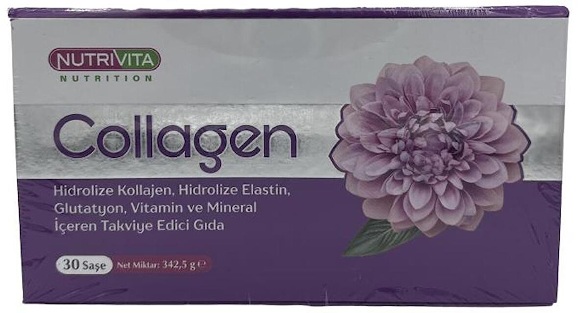 Hidrolize Collagen 30 Saşe Hidrolize Elastin Glutatyon Vitamin Mineral Kolajen