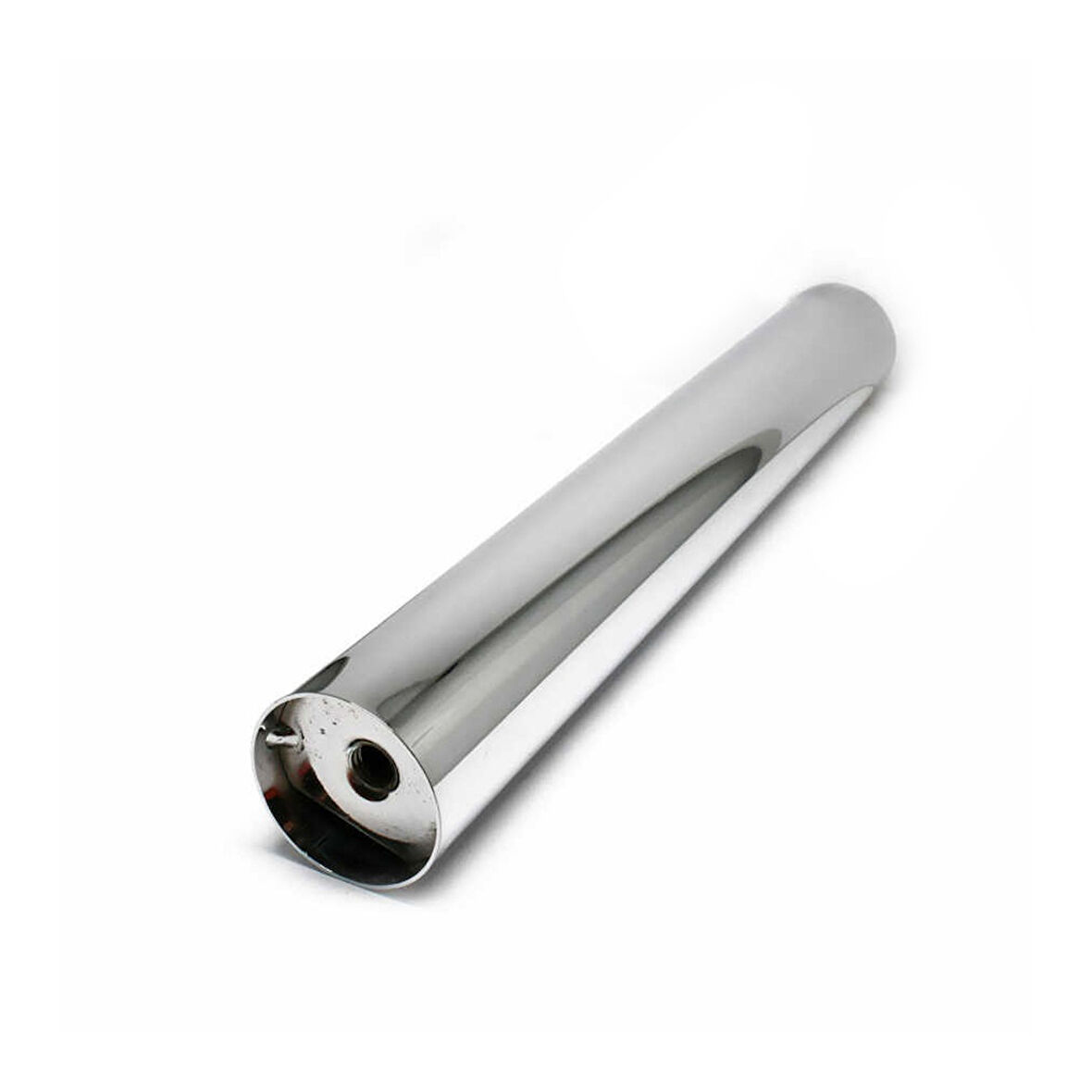 Kapsan Metal Raf Bağlantı Ayağı Parçası Krom Ø:42mm H:25cm