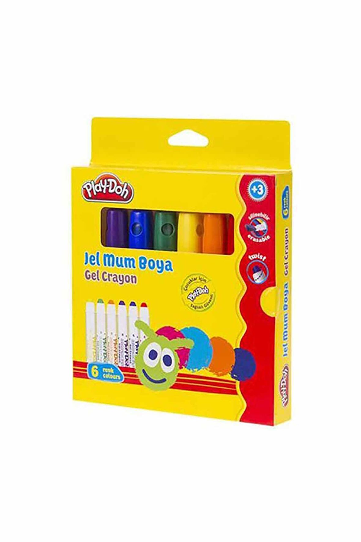 Play-Doh 6 Renk Jel Crayon