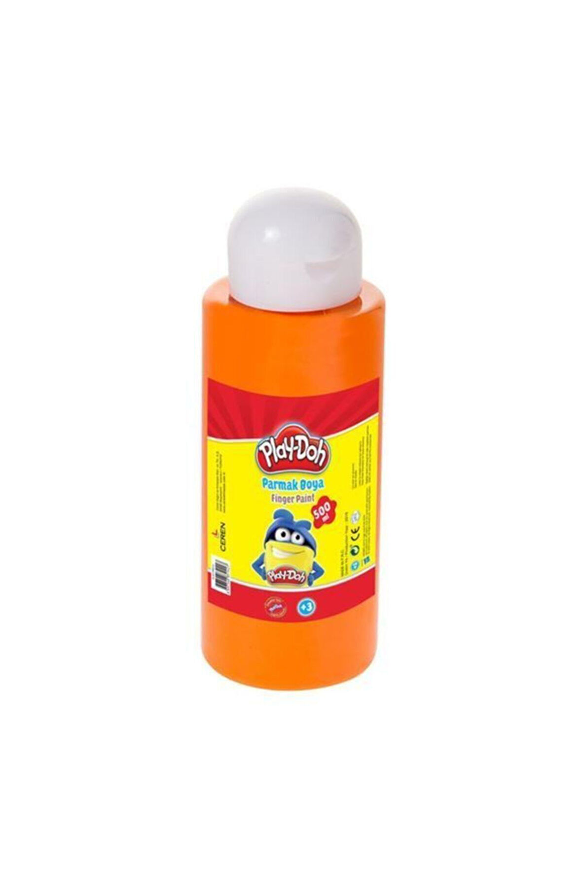 PLAYDOH PARMAK BOYASI 500 ML TURUNCU 