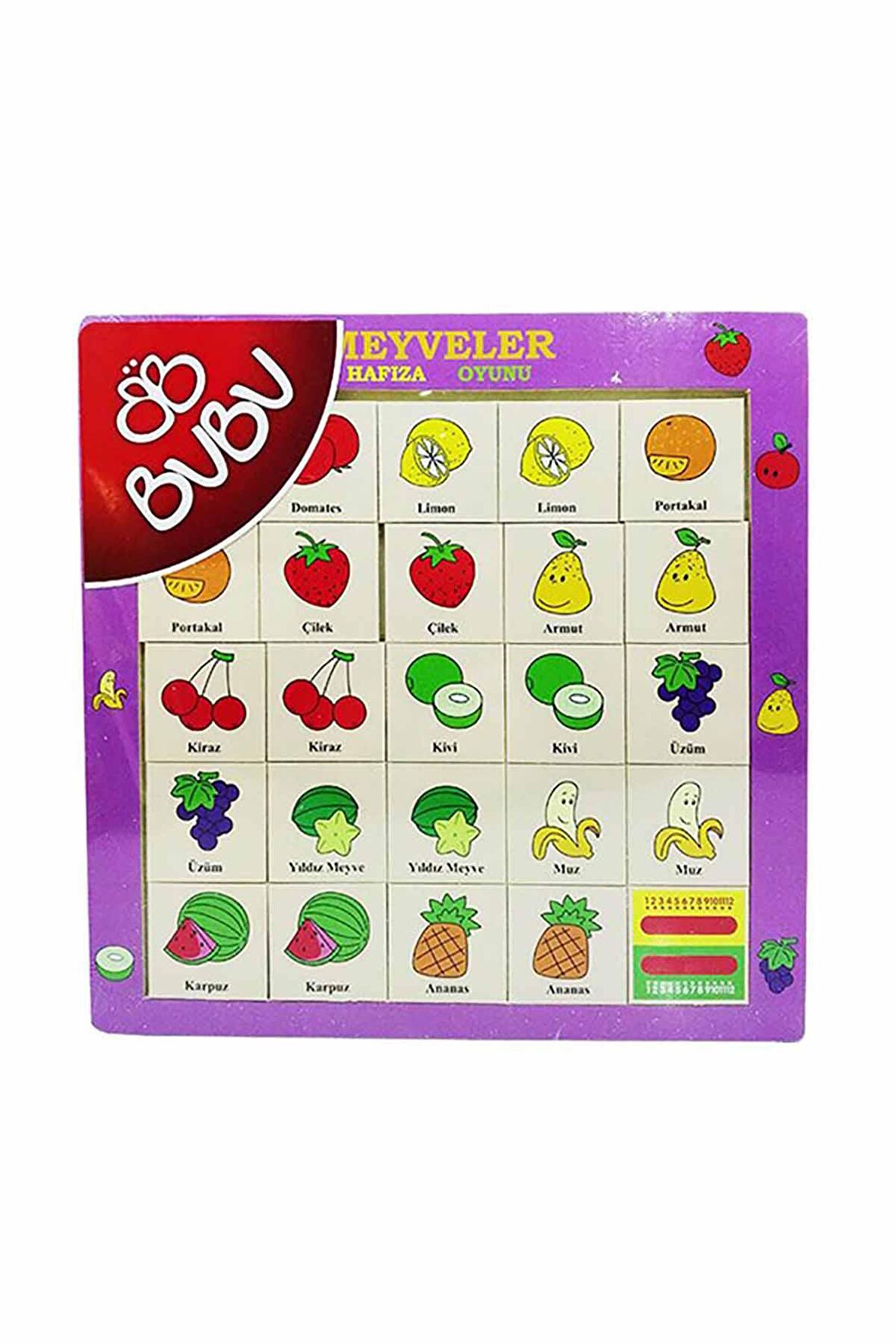 Bubu Games 0+ Yaş Büyük Boy Puzzle 25 Parça