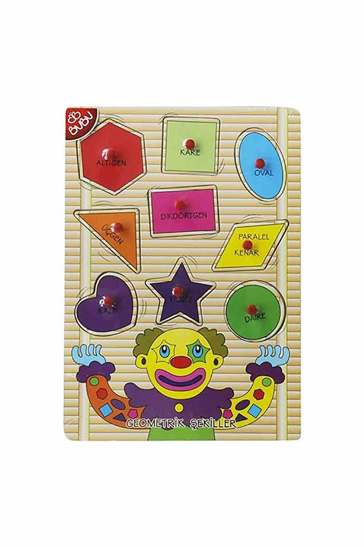 Bu Bu 0+ Yaş Büyük Boy Puzzle 10 Parça