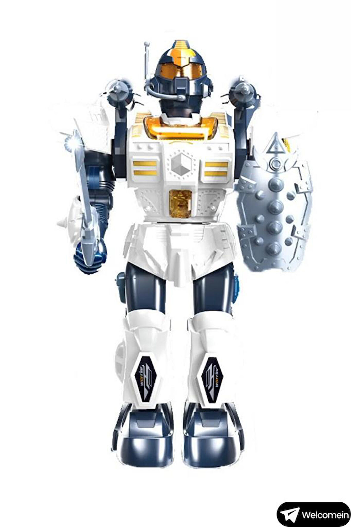 Ceren Ctoys Walking Sesli Ok Atan ve 360 Derece Dönen Robot 6051