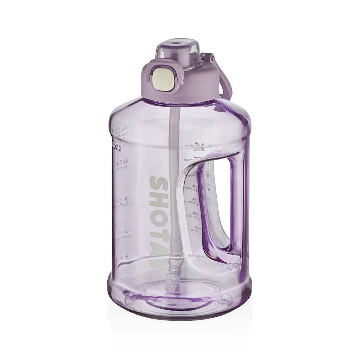 Shotay Carboy Su Matarası Tritan XL Mor 2000Ml