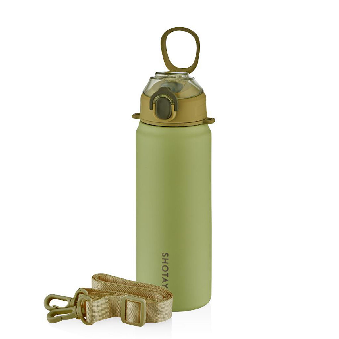 Shotay Çelik Termos Matara 750Ml Yeşil