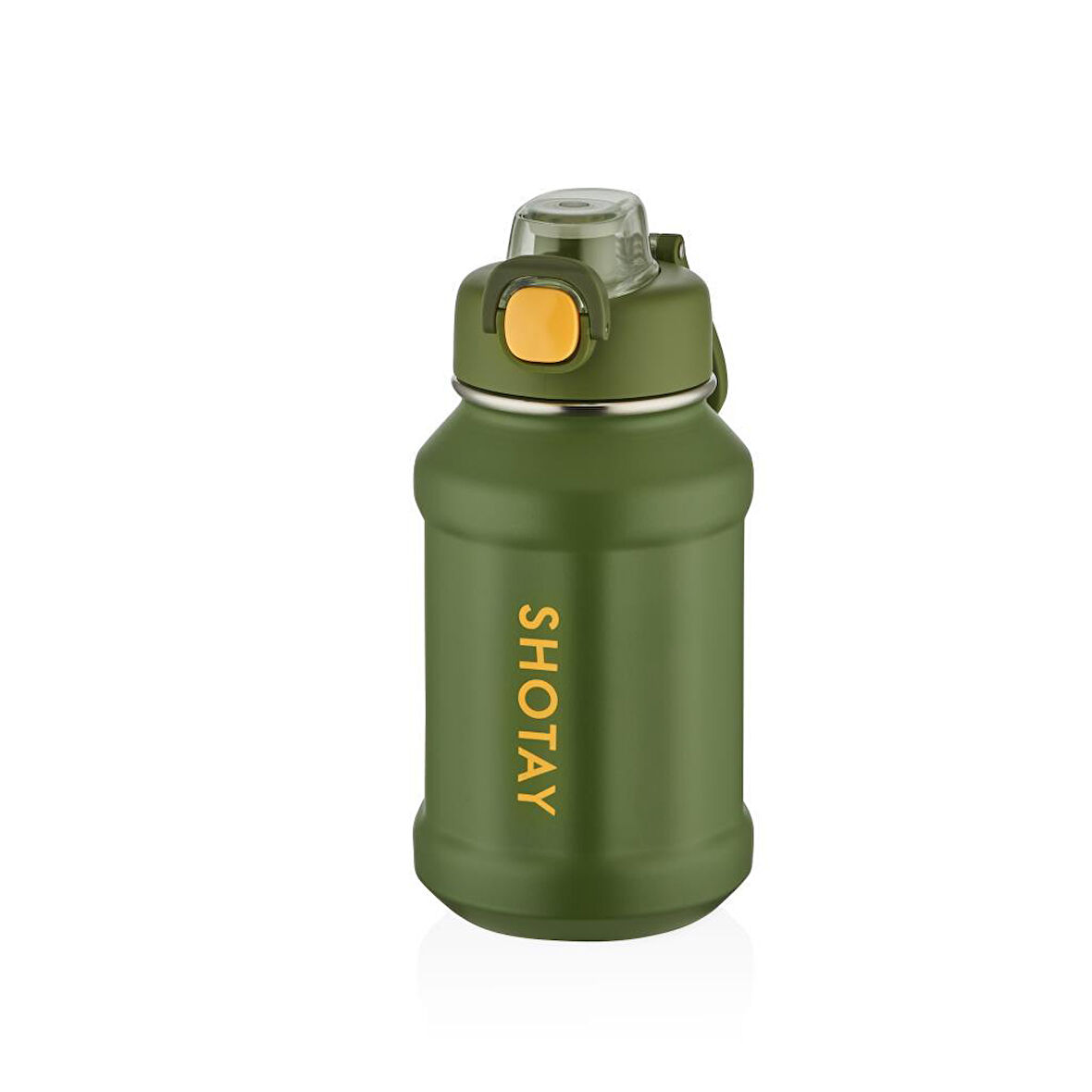 Shotay Çelik Termos Matara 720Ml Koyu Yeşil
