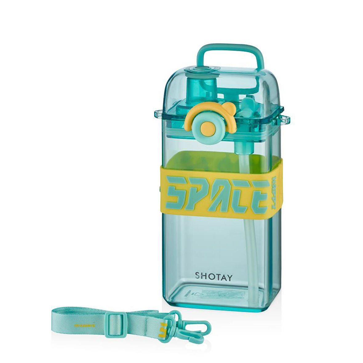 Shotay Su Matarası Space Tritan Turkuaz 500Ml