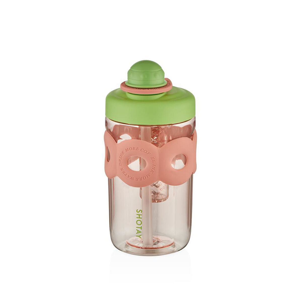 Shotay Bubbl Su Matarası Tritan Pembe 650Ml