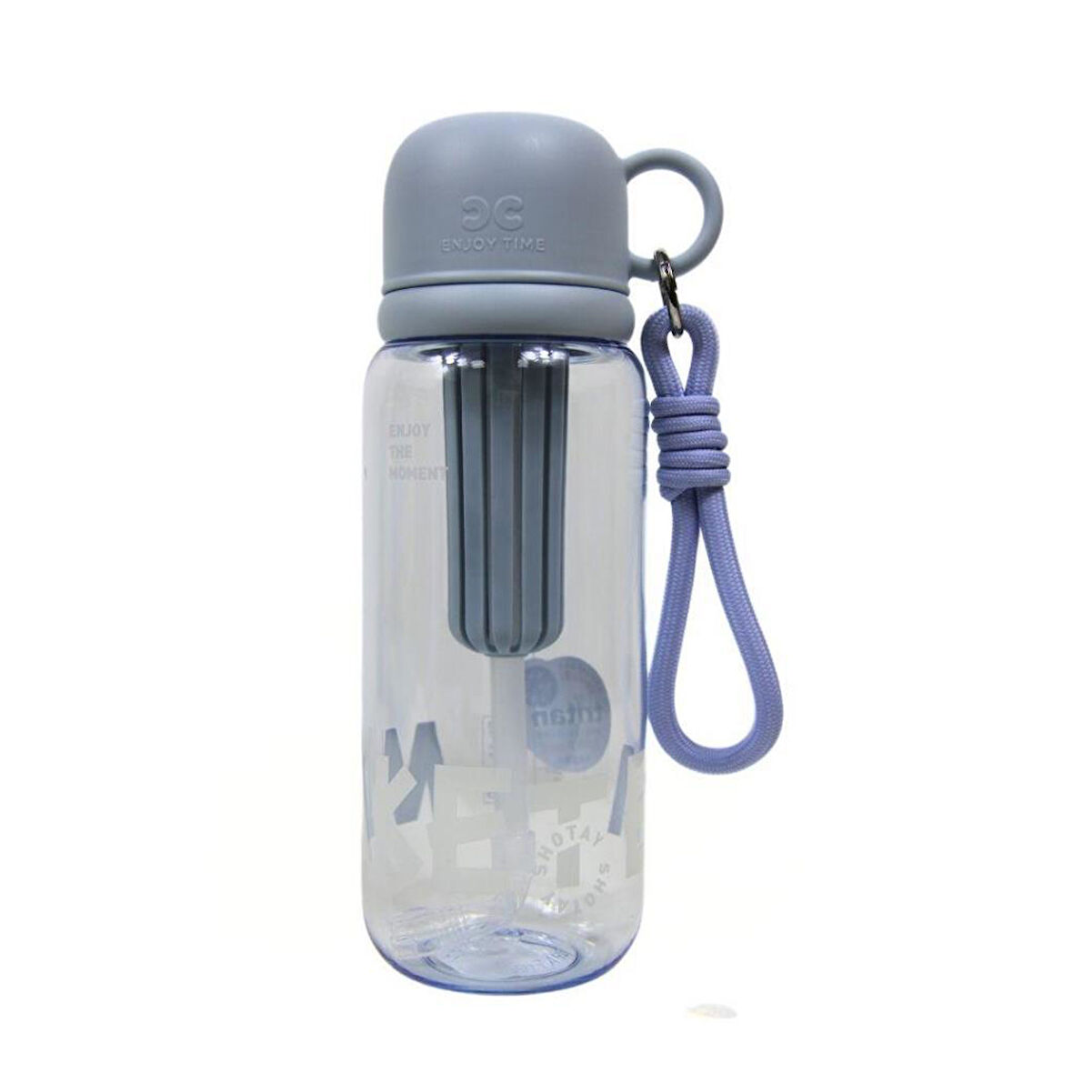 Shotay Cup Cover Su Matarası Tritan Mavi 800Ml