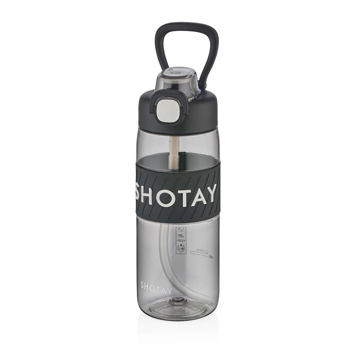 Shotay Odorles Su Matarası Tritan Siyah 750Ml