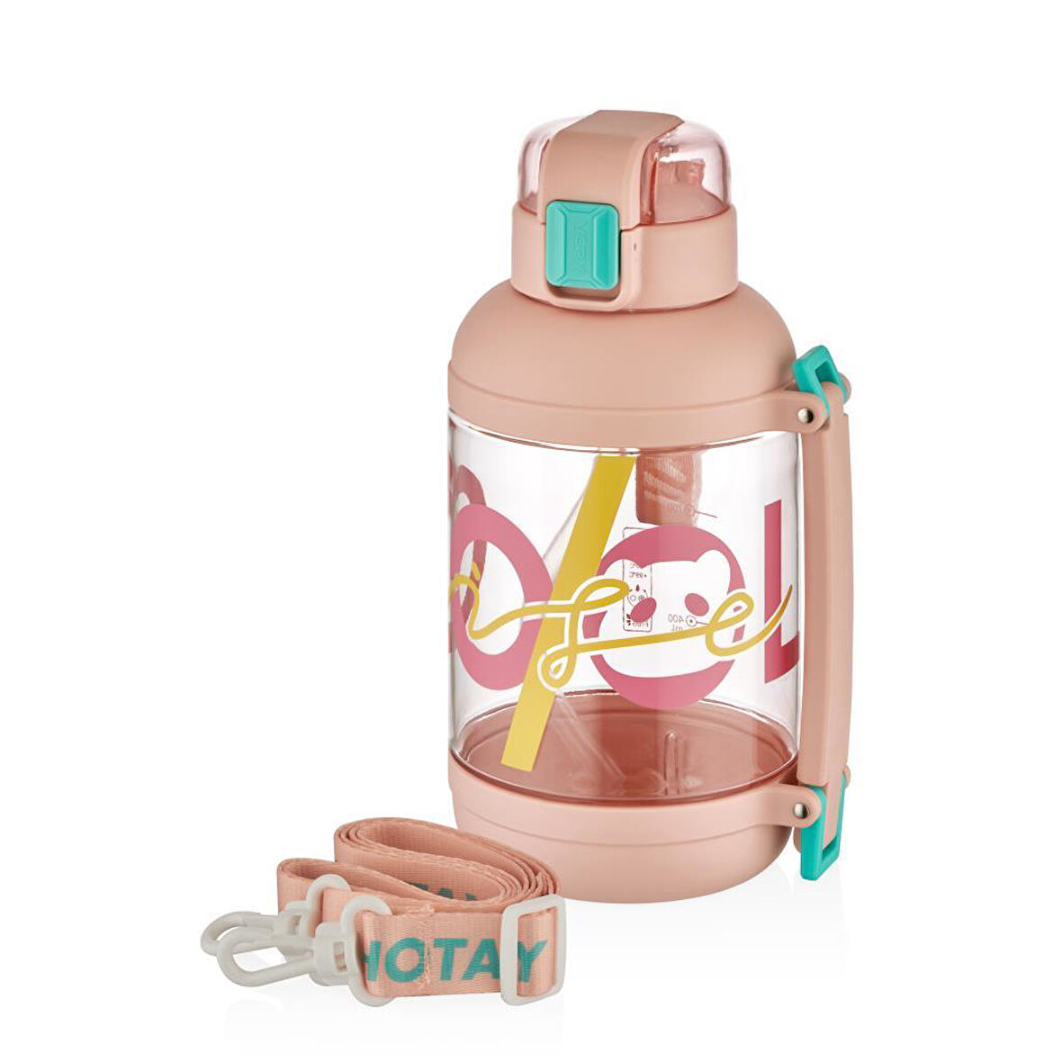 Shotay Life Su Matarası Tritan Pembe 1500Ml