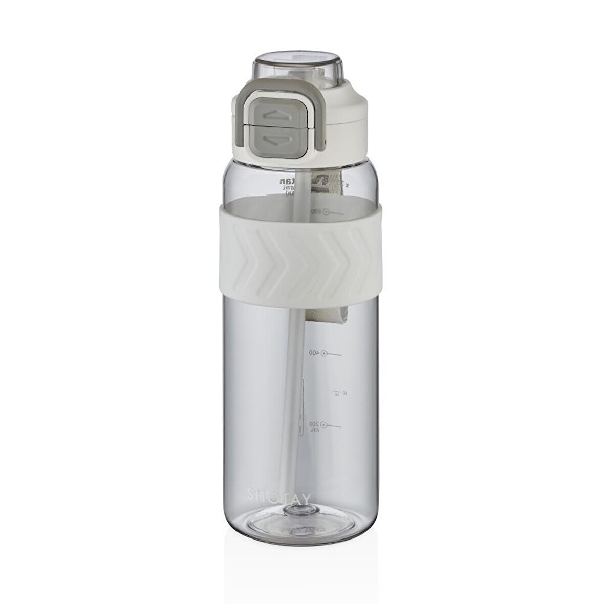 Shotay Direction Su Matarası Tritan Beyaz 1000Ml