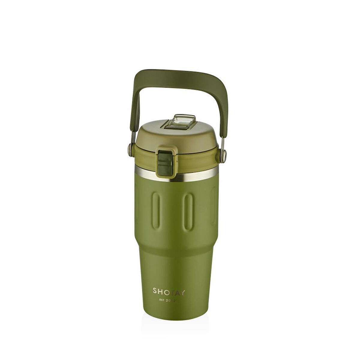 Shotay Termos Bardak Seyahat ve Outdoor 650Ml Yeşil