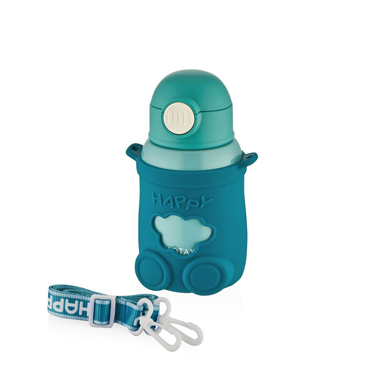Shotay Happy Everyday Çelik Termos Matara Çocuk 480Ml Yeşil