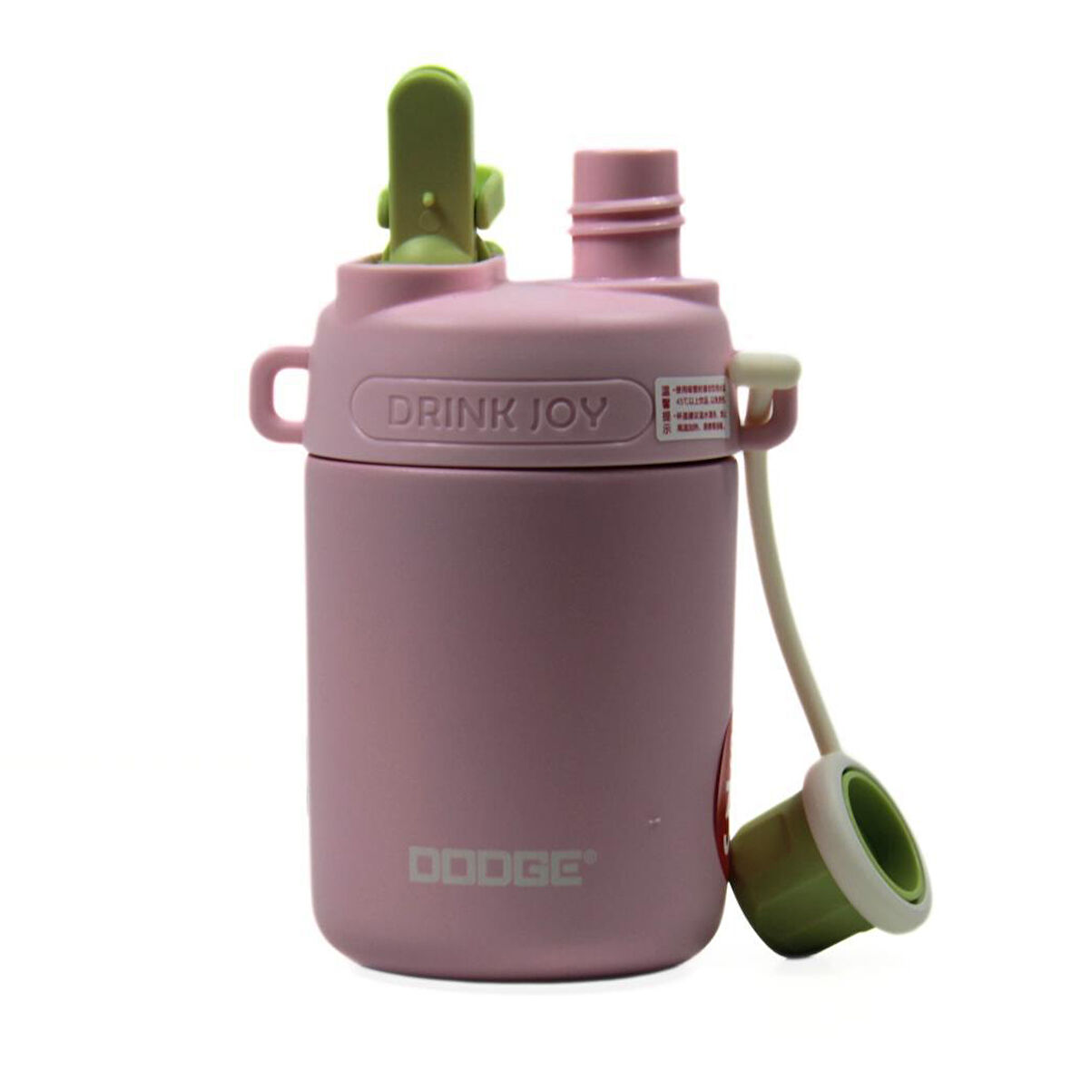 Dodge Çelik Termos Matara Çocuk 450Ml Pembe