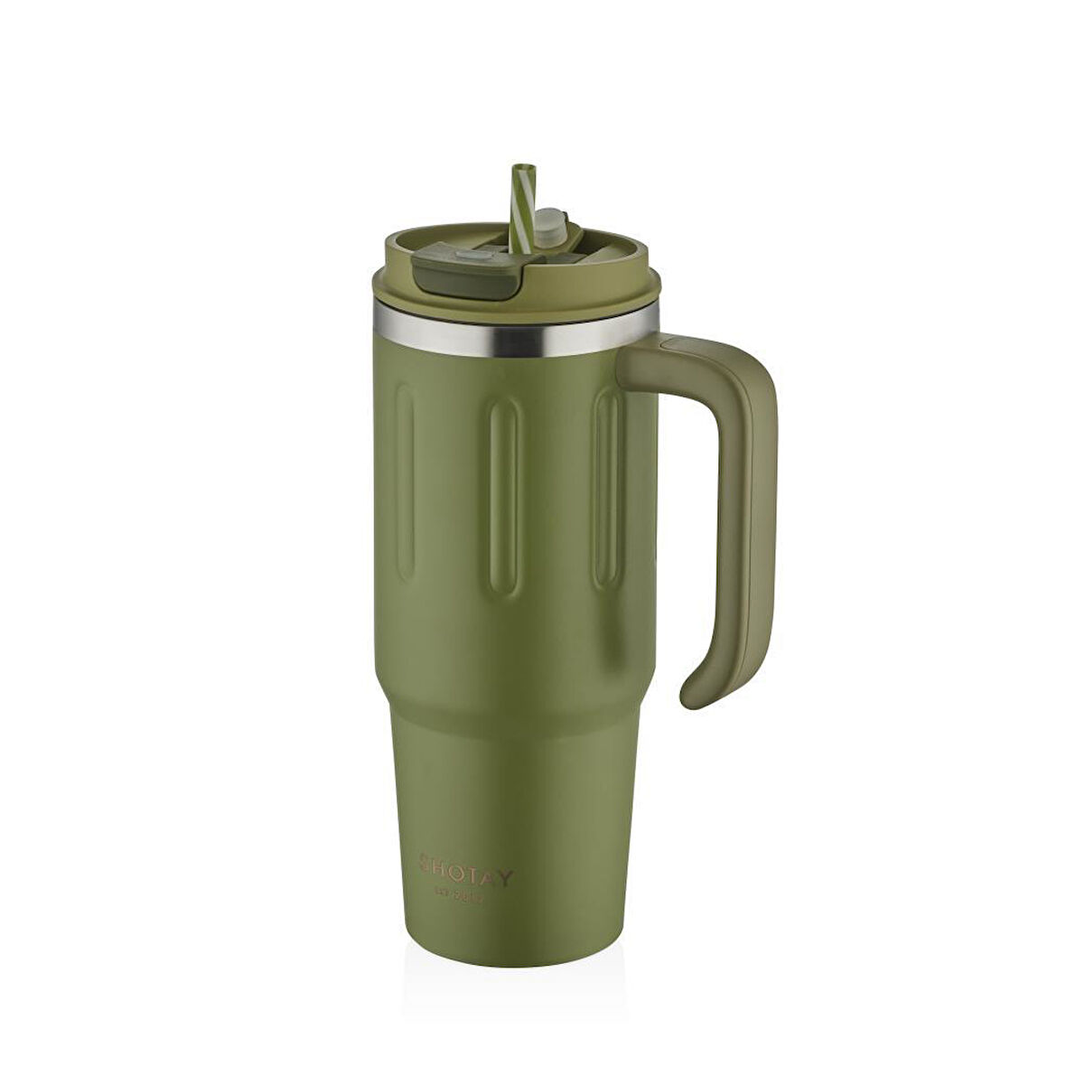 Shotay Travel Çelik Termos Mug 900Ml Yeşil
