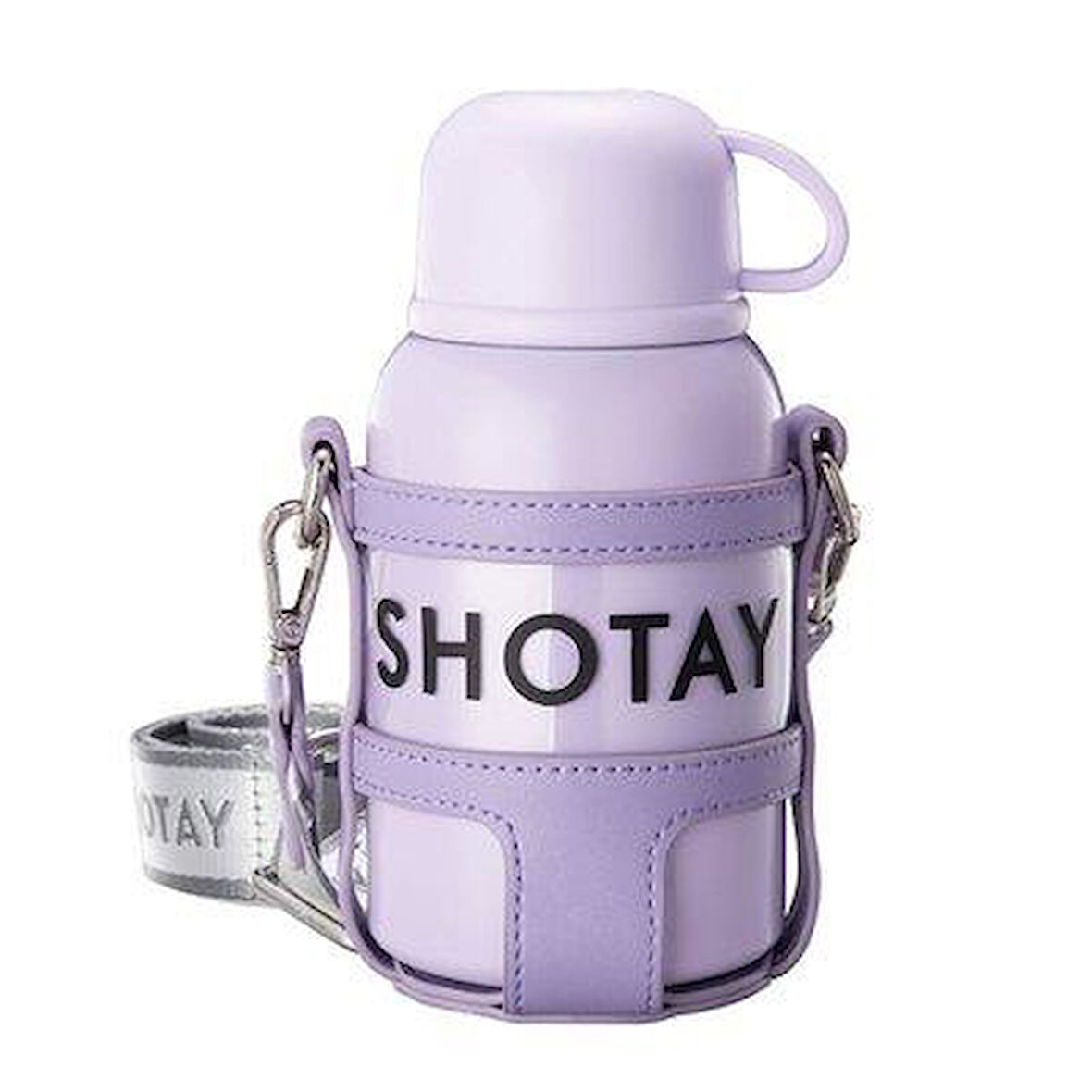 Shotay Turtle Çocuk Termos Matara 520Ml Lila