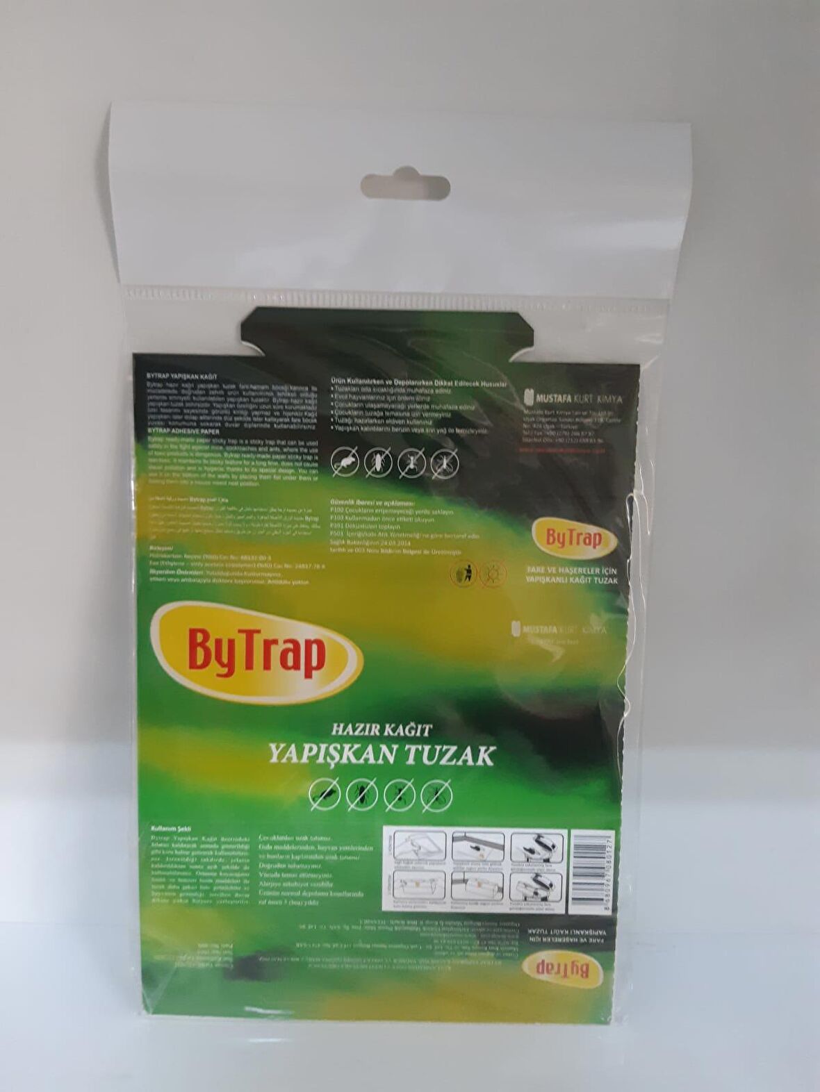 BYTRAP HAZIR KAĞIT YAPIŞKAN TUZAK 2Lİ