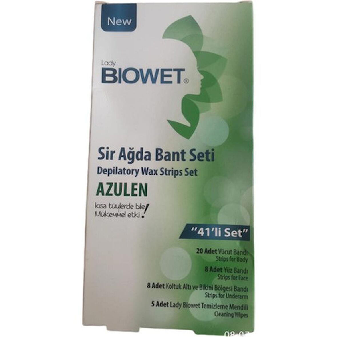 Bioweet Bıowet Azulen 41Lİ Set Sir Ağda Bant Seti