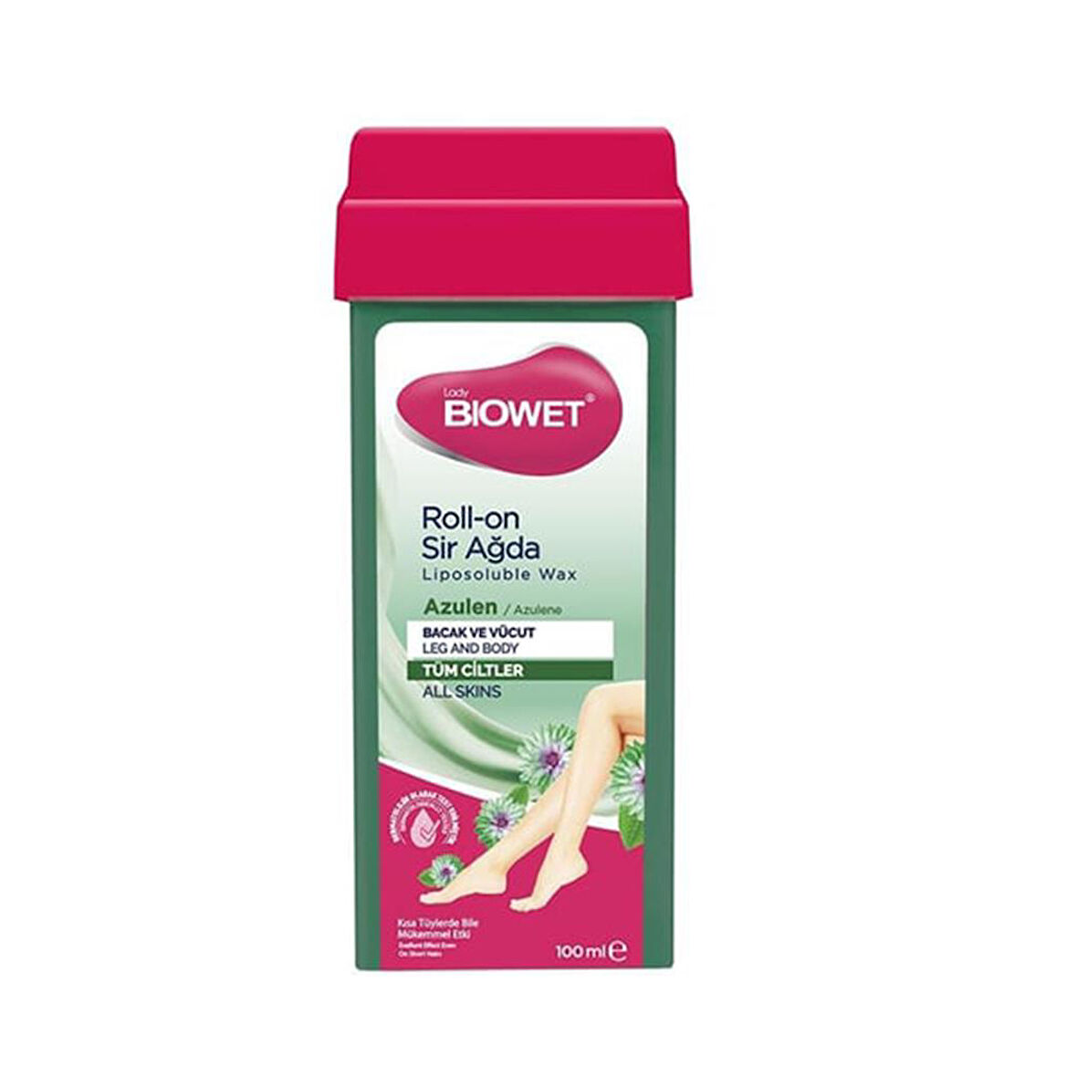 Biowet Roll On Sir Ağda Tüm Ciltler İçin Azulen 100 ml