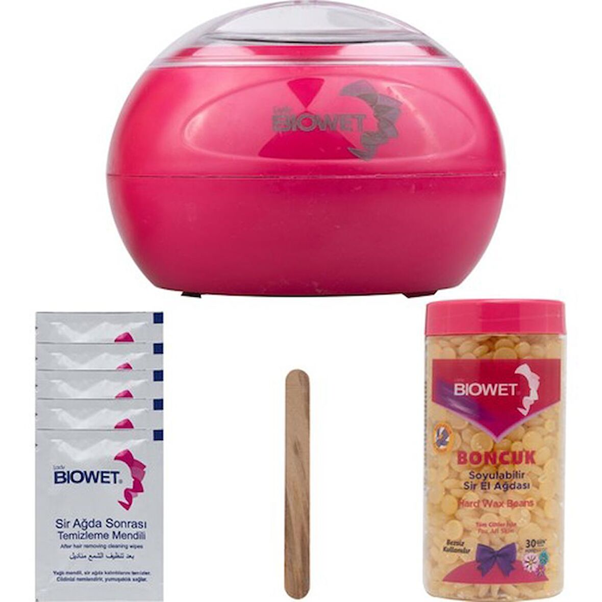 Lady Biowet Biowet Boncuk Soyulabilir Sir Ağda Isıtıcı Set