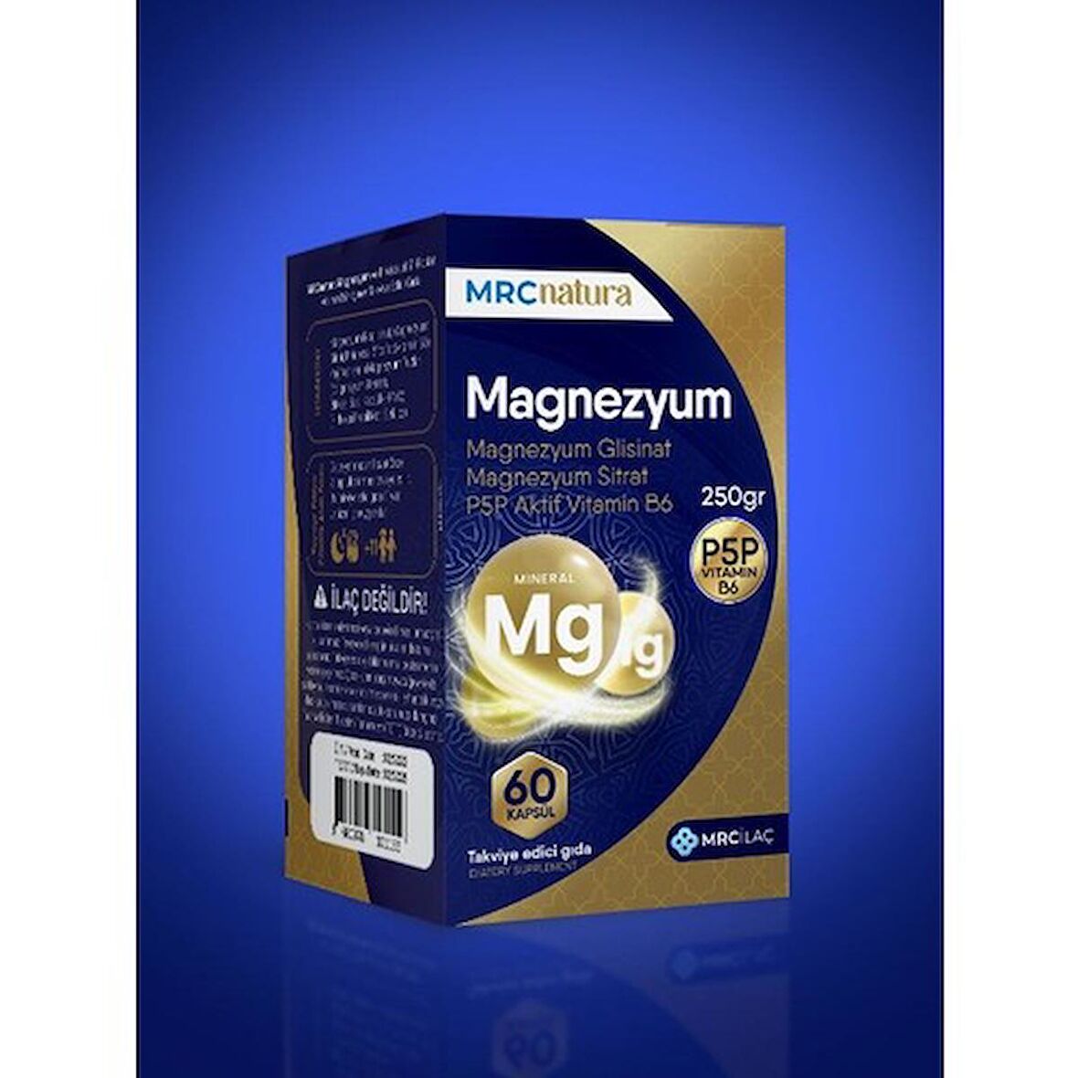 Mrc Natura Magnezyum 250 mg 60 Kapsül