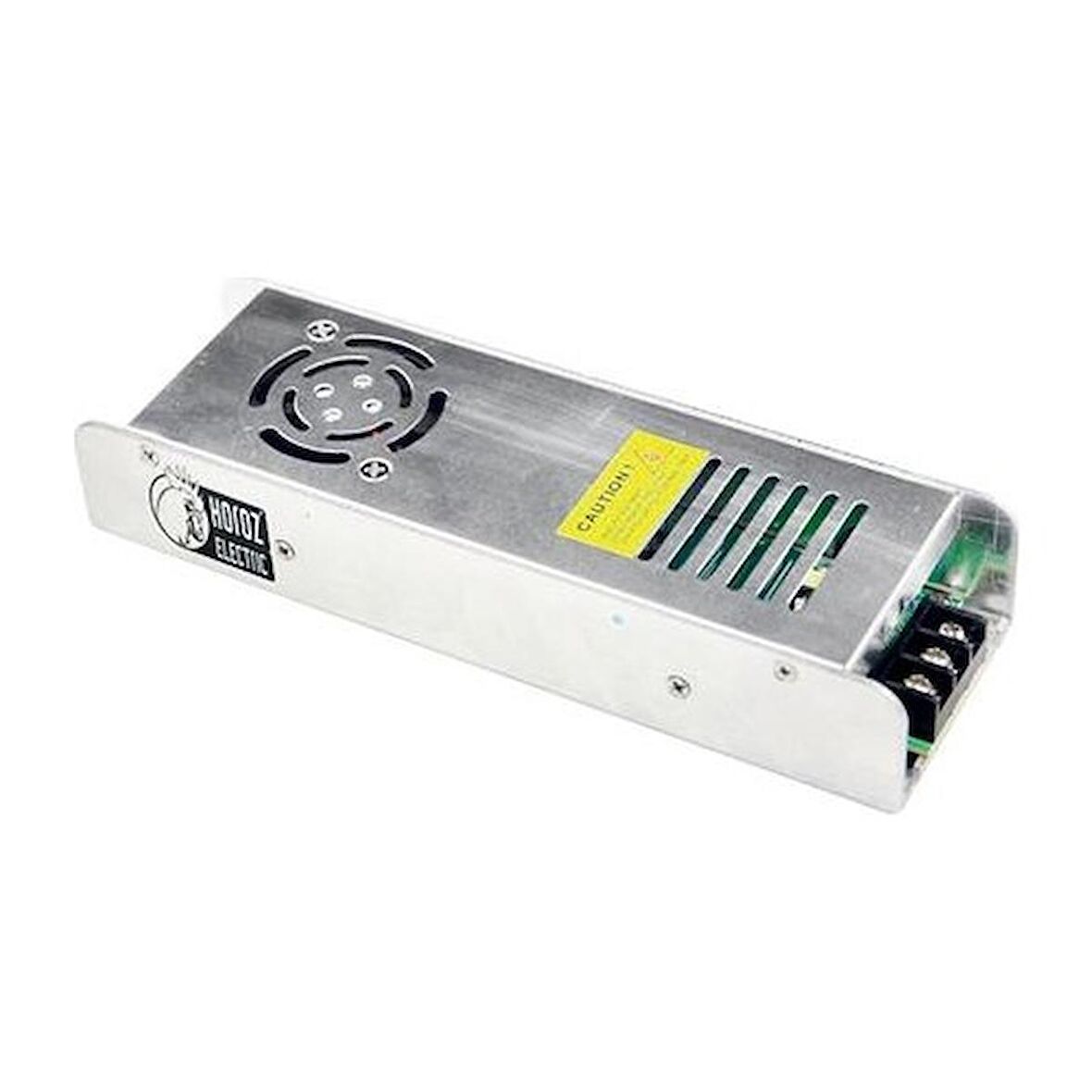 Horoz elektrik Vega-360 12 Volt Dc 30 Amper Slım Tip Fanlı Şerit Led Trafosu 30A 12V