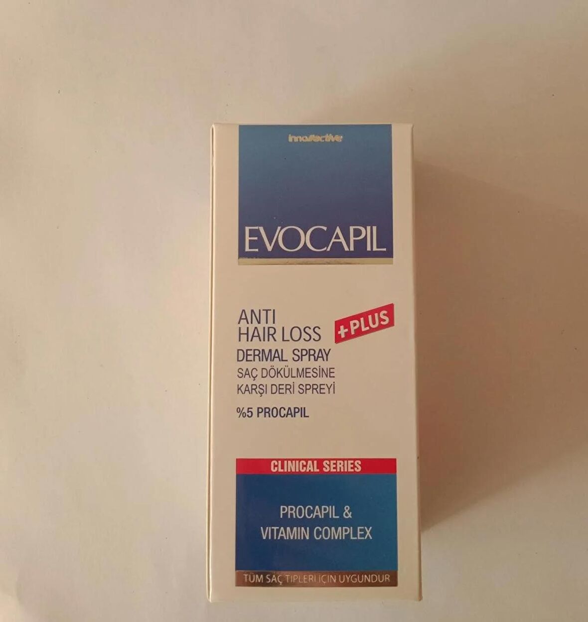 Evocapil Anti Hair Loss Dermal Spray Dökülme Karşıtı Deri Spreyi 60 ml