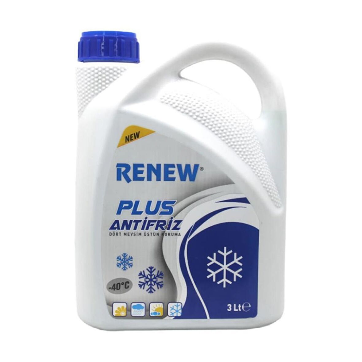 Renew Plus Antifriz -40 Derece 3 Lt - 4 Mevsim Kullanılır