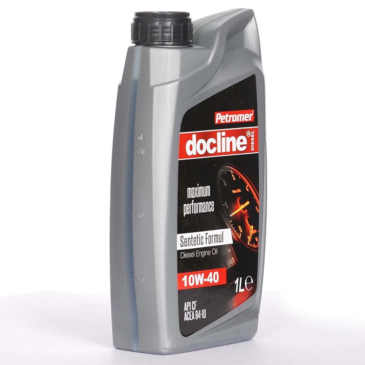 Petromer Docline 10W-40 Sentetik 1 lt Dizel Motor Yağı 