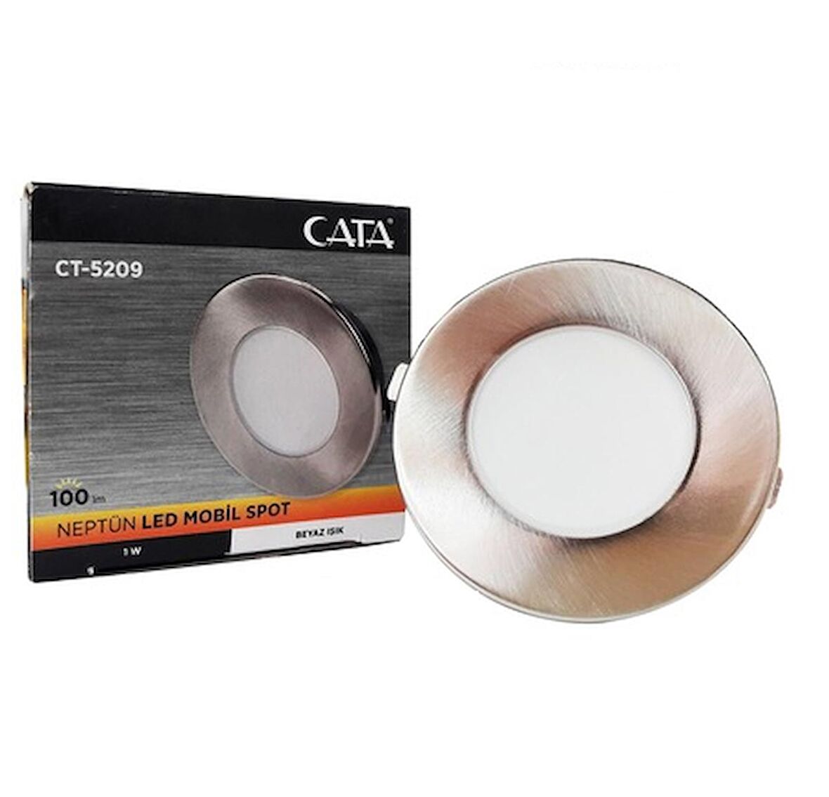Cata 2 W Ledli Mobil Yıldız Spot CT-5209 - Beyaz Işık