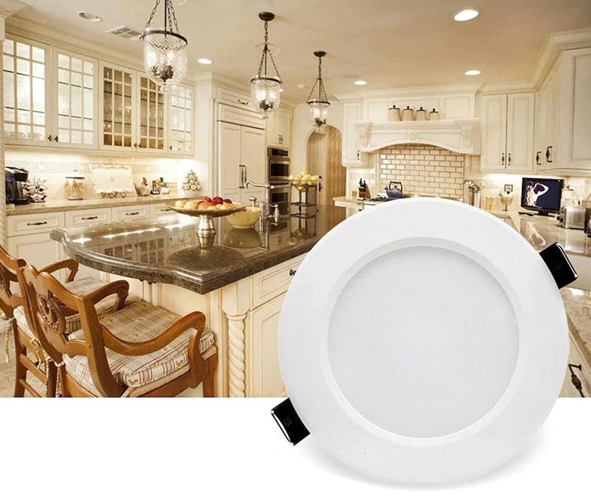 CATA 15W BEYAZ GOLD YUVARLAK LED PANEL ARMATÜR