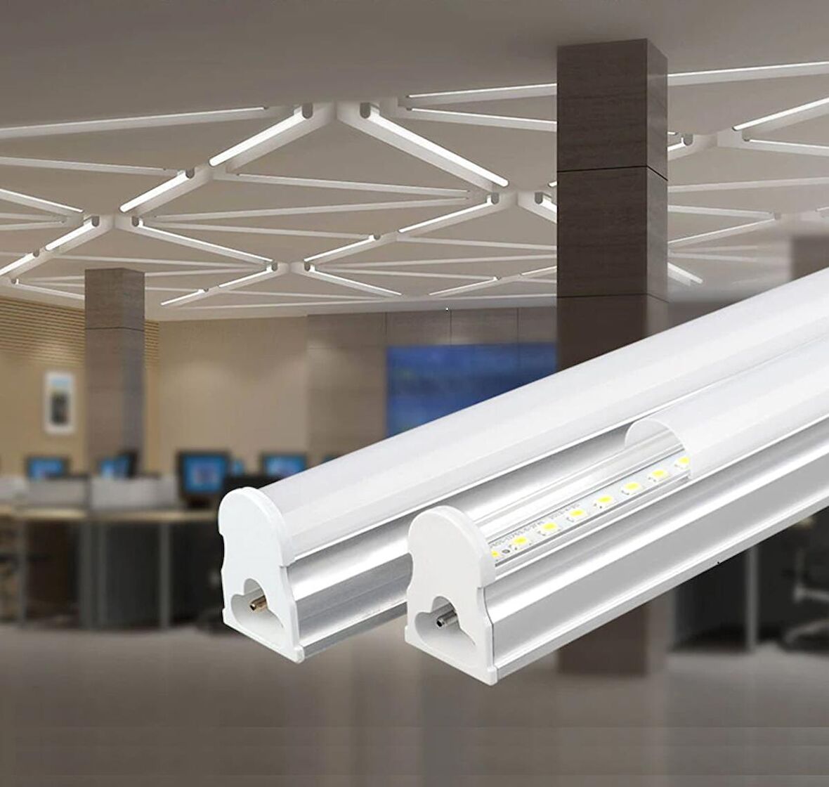 Cata 16 Watt Ledli Bant Armatür CT-2469 Günışığı