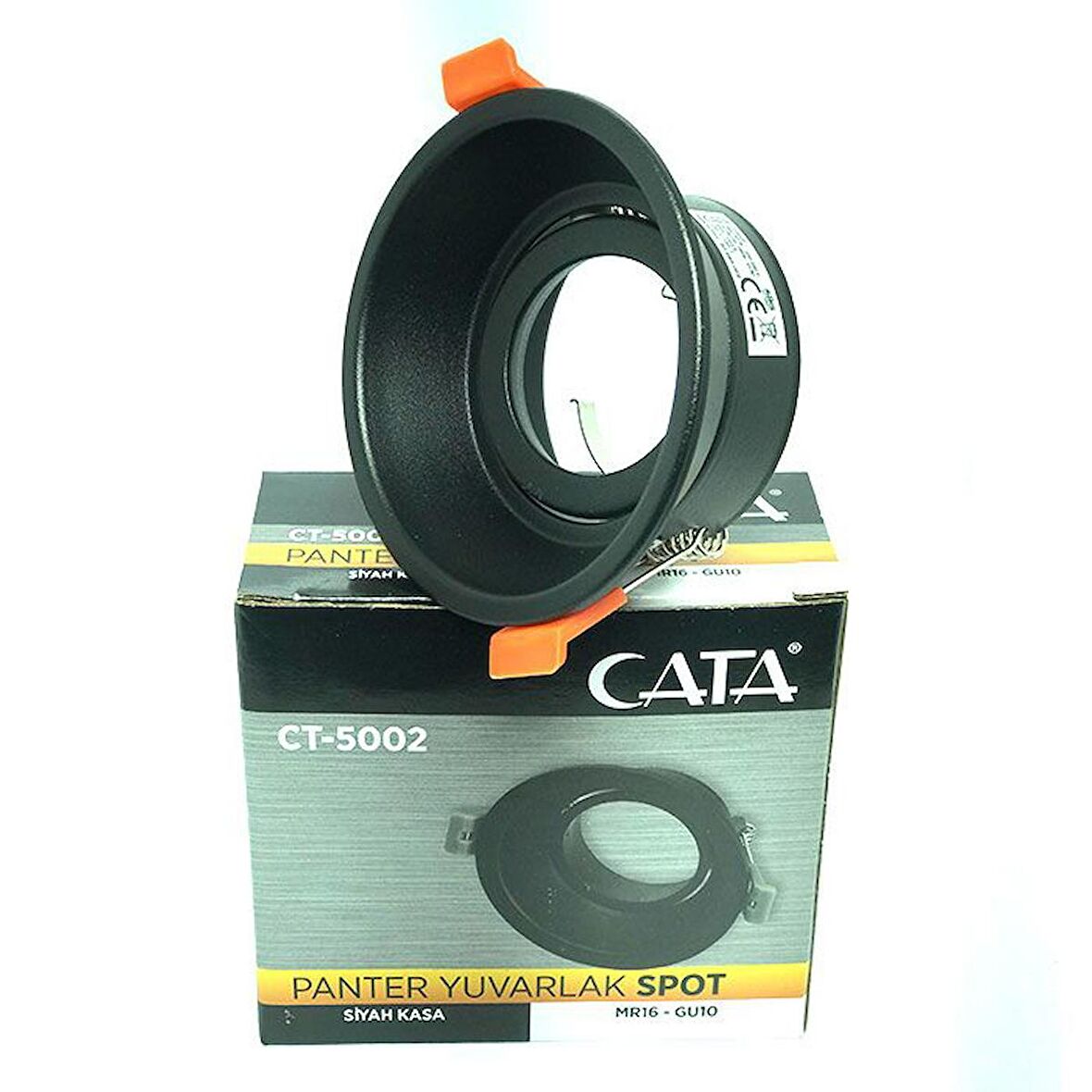 Ct-5002 Cata Panter Yuvarlak Spot (Siyah Kasa)