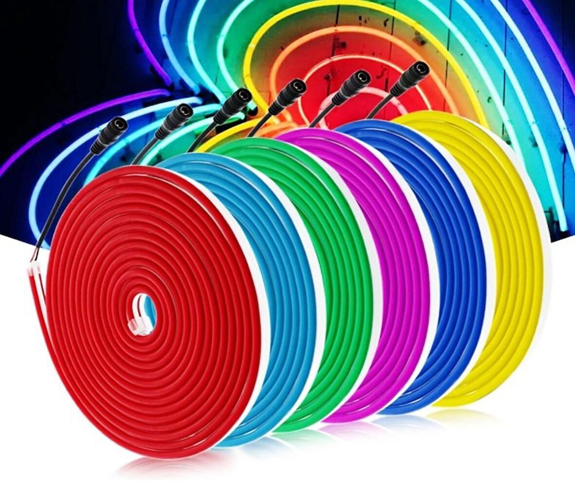 Cata 12 Volt Neon Led CT-4555 Yeşil Renk