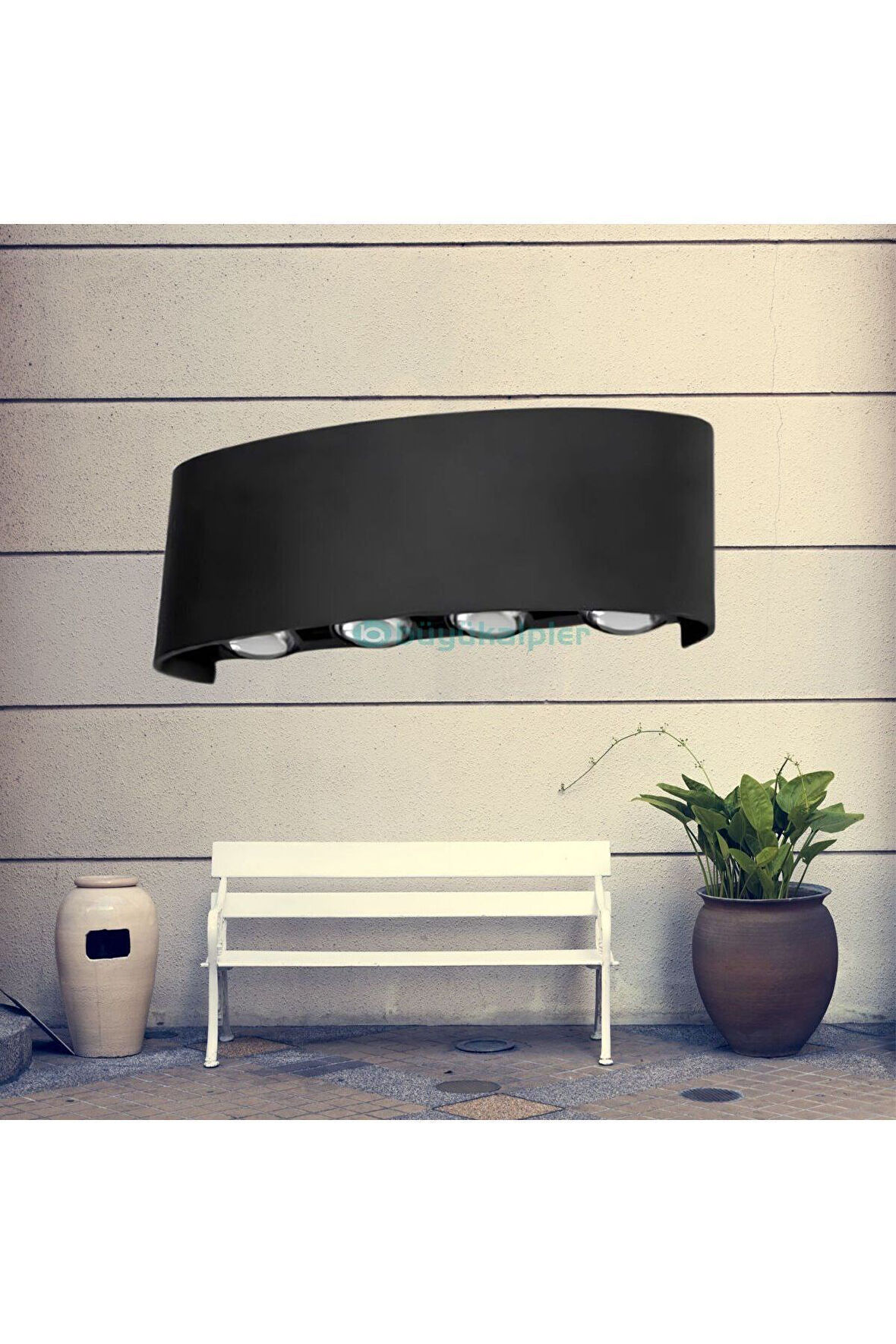 CT-8013 15 Watt Kapri Modern Led Aplik Amber