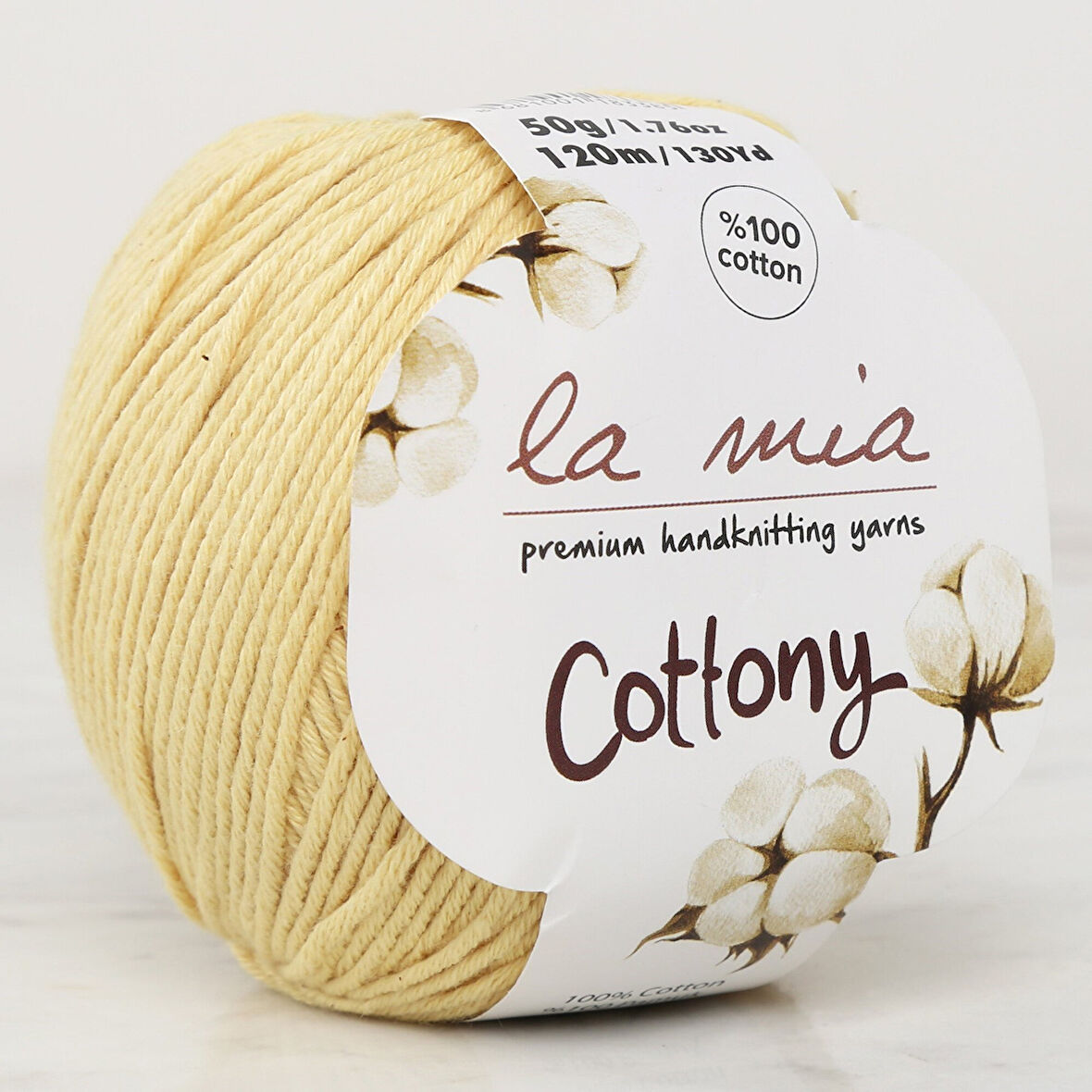 La Mia Cottony Sarı Bebek El Örgü İpi - P15-L015 - 33562