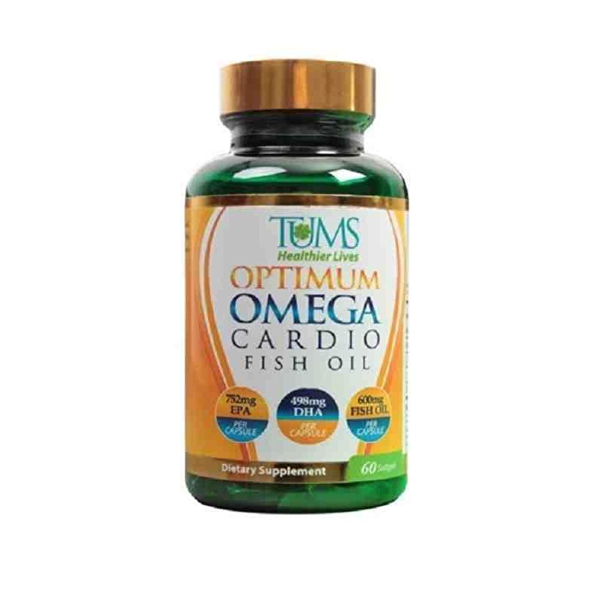 Tums Optimum Omega Cardio Fish Oil 60 Kapsül