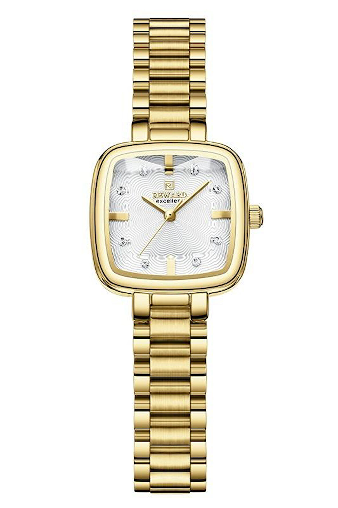 Reward RWA146944 Kare Küçük Minimal Çelik Kadın Kol Saati