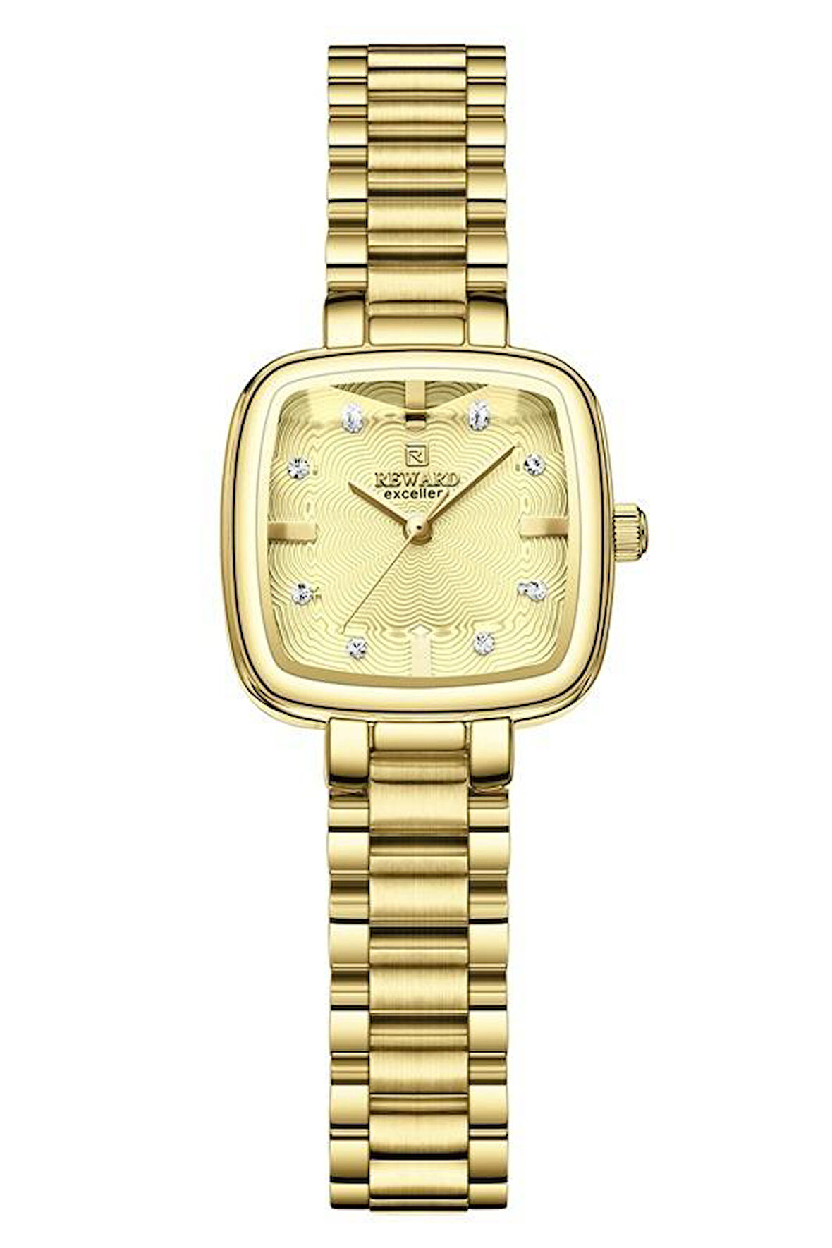 Reward RWA146945 Kare Küçük Minimal Çelik Kadın Kol Saati