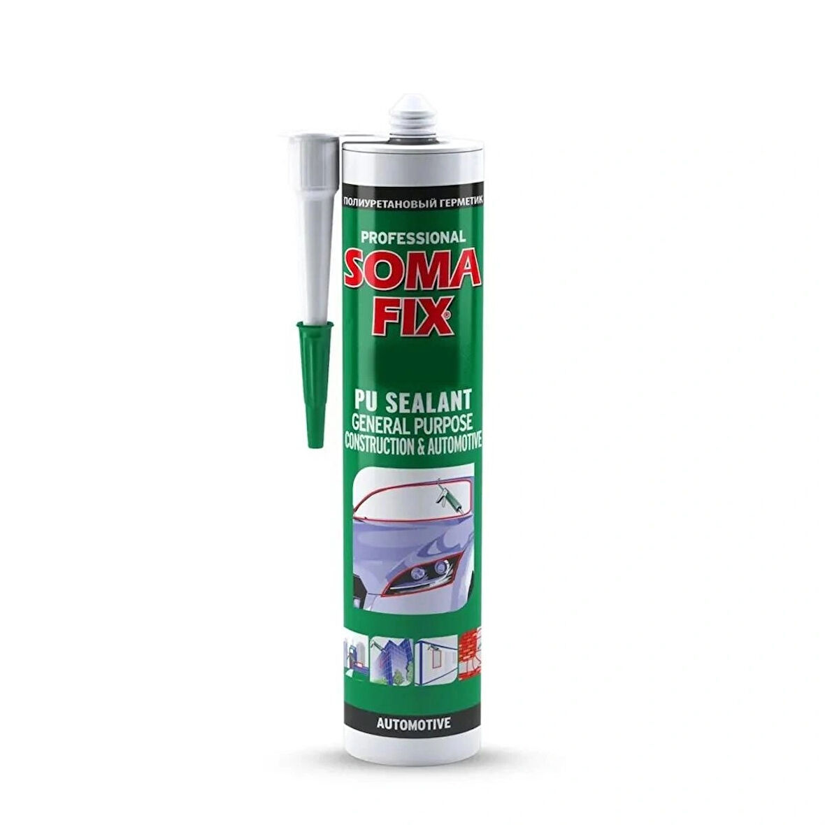 SOMAFIX S426 ANTRASİT POLİÜRETAN MASTİK 280 ML 1 ADET 