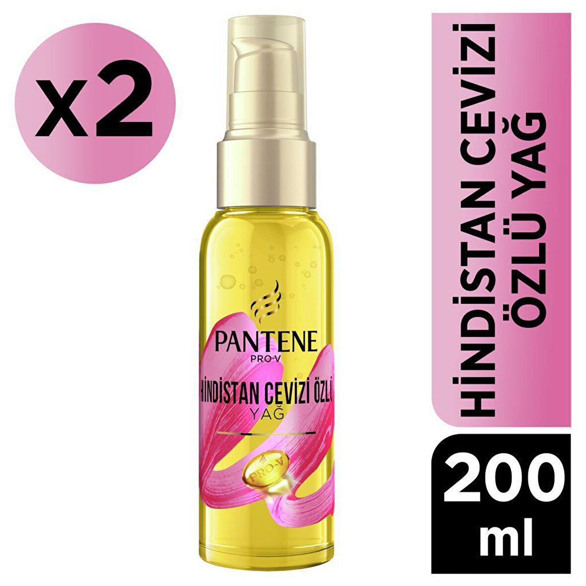 Pantene Hindistan Cevizi Özlü Yağ 100 ML x2