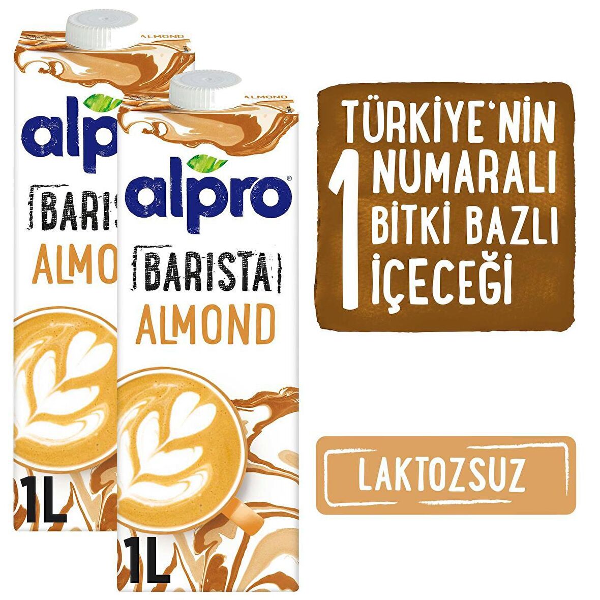 Alpro Barista Badem Sütü 2x1L