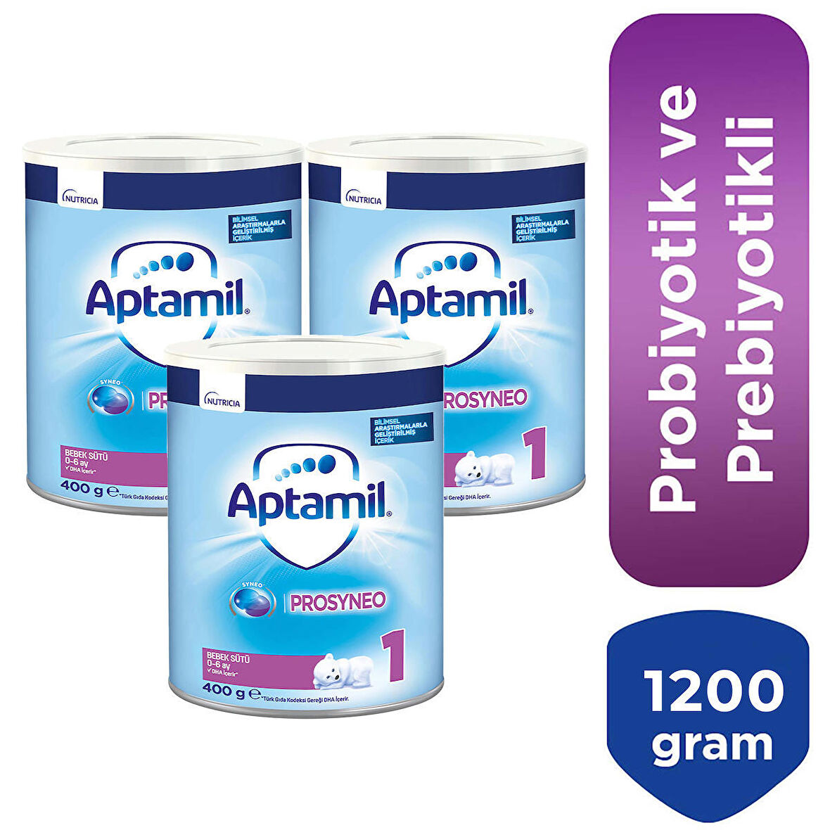 Aptamil Prosyneo 1 Prebiyotik Biberon Maması 1200 gr
