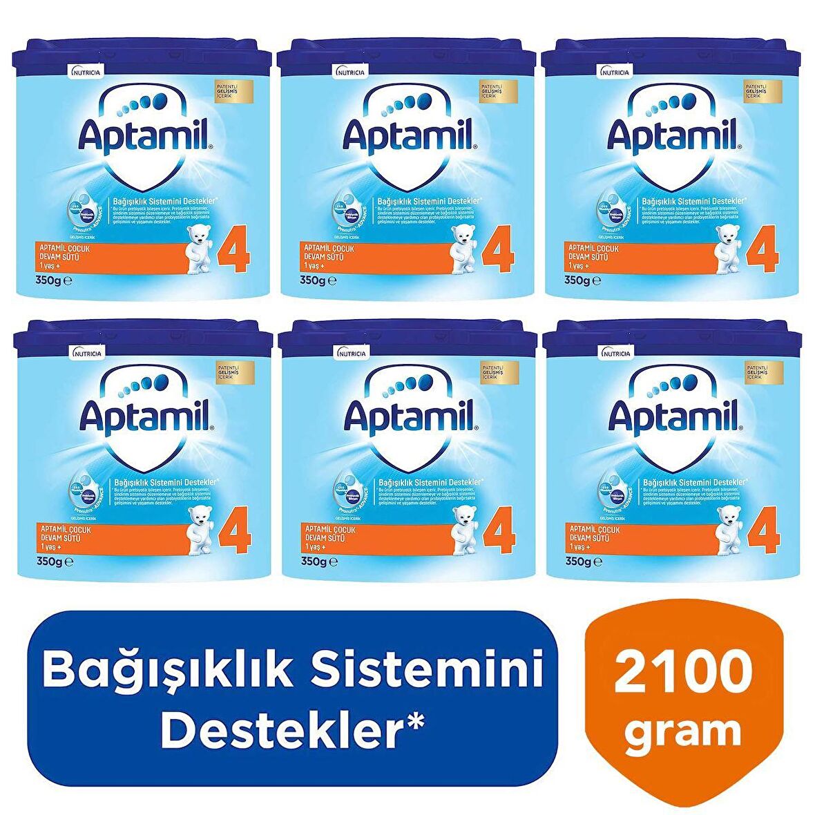 Aptamil 4 Devam Sütü 2100 gr