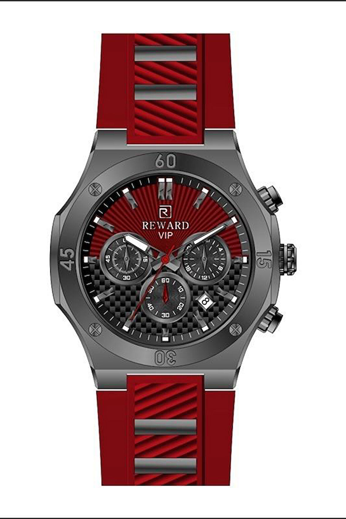 Reward VIP RWA145001 Kırmızı Erkek Kol Saati