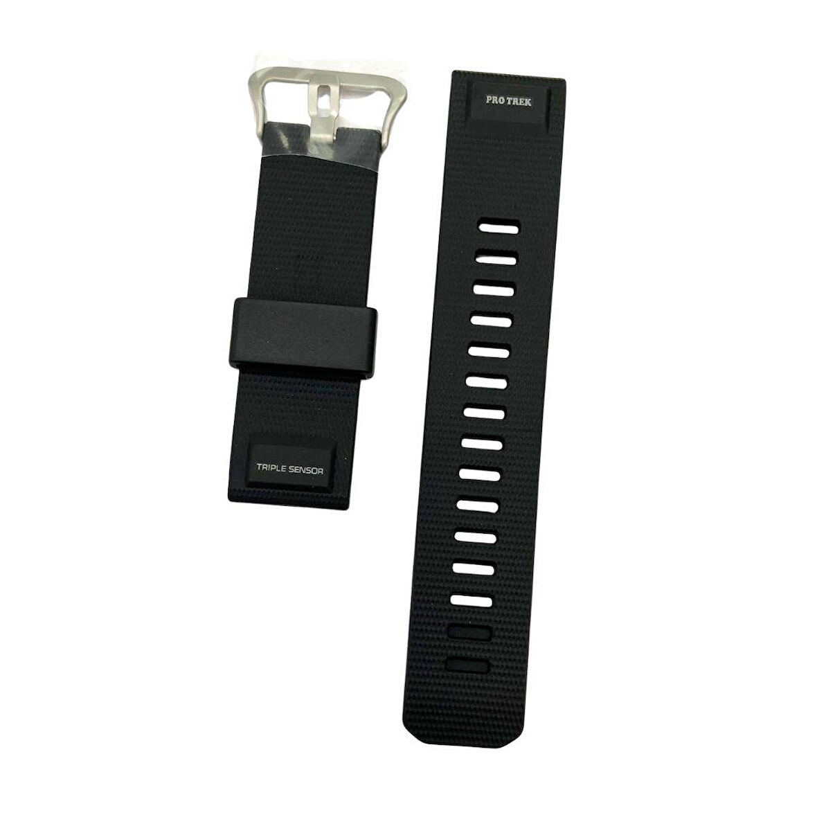 Casio Protrek PRG-340-1 Siyah Orijinal Silikon Saat Kordonu