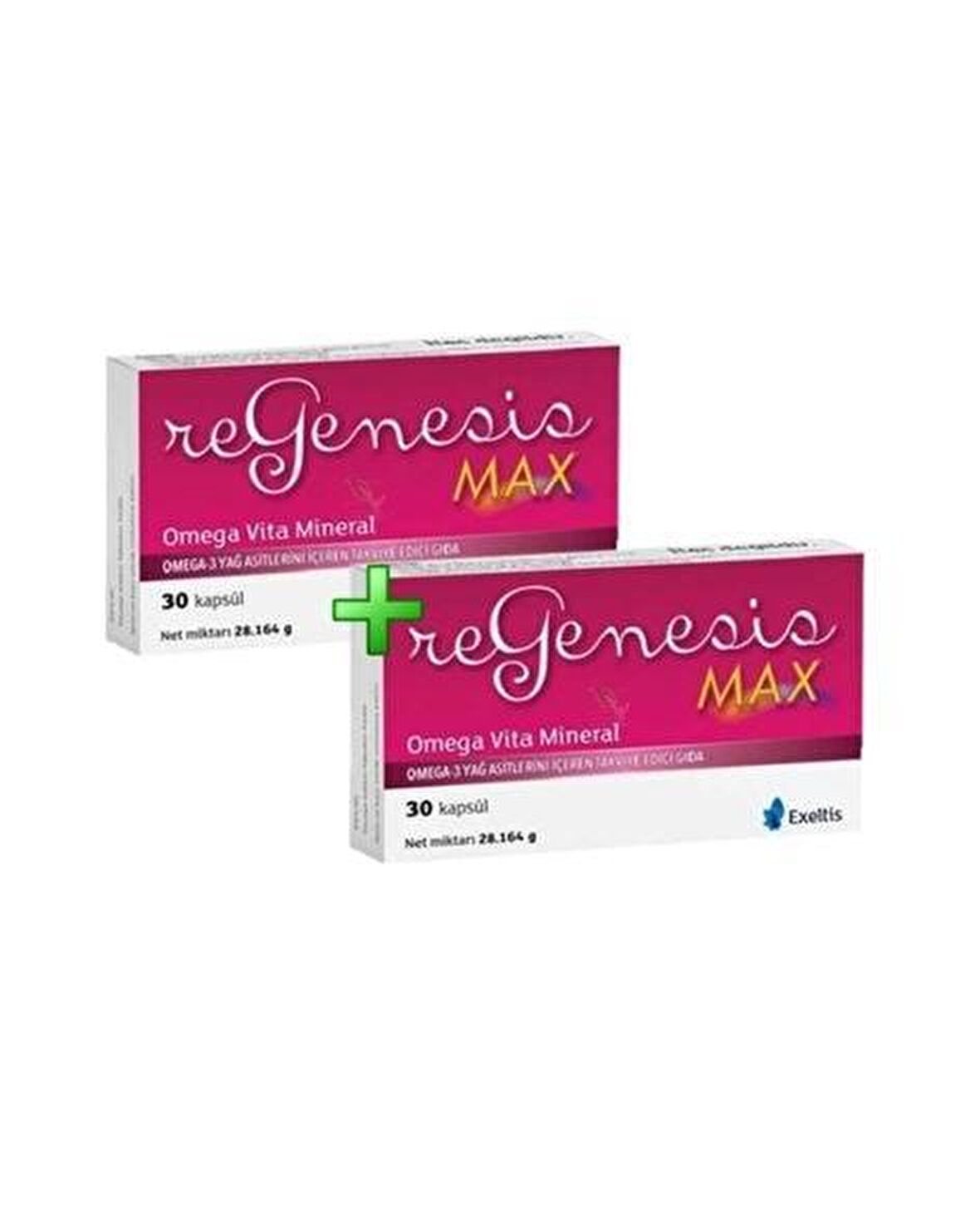 Regenesis Max 30 Kapsül 2'li Paket